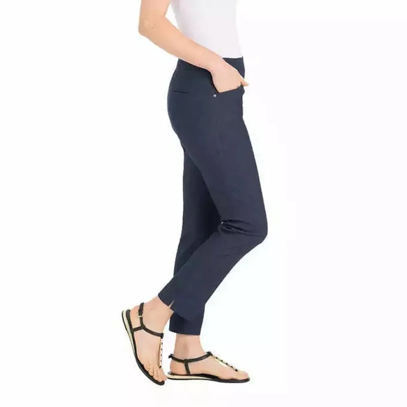 Hilary Radley Pull-On Ankle Pants Indigo Size XXL NWT - Picture 2 of 10